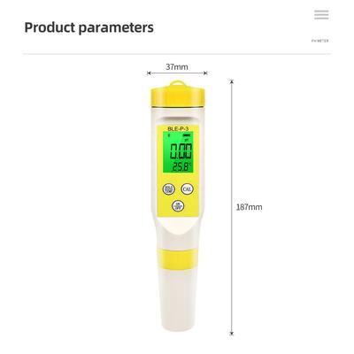 Instrumentos de medición – Medidores de pH y probadores de calidad del agua