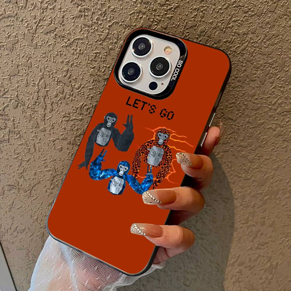 

Gorilla Tag Jmancurly Monke Merch Phone Case For IPhone 16 15 14 13 12 11 17 Pro MAX Plus Pro Matte Shockproof Cover iPhone 13pro max