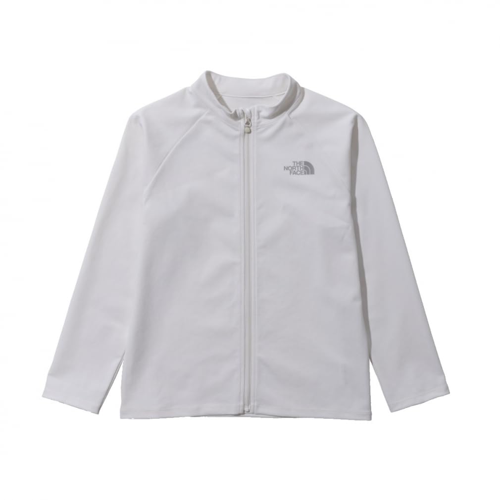The North Face Sunshade Full Zip Jacket Size 140 L/S NTJ12340, Off-White,