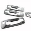 4X Door Handle Base Bowl Lid Cover Trim For 01-07 Nissan X-Trail SUV T30 Chrome