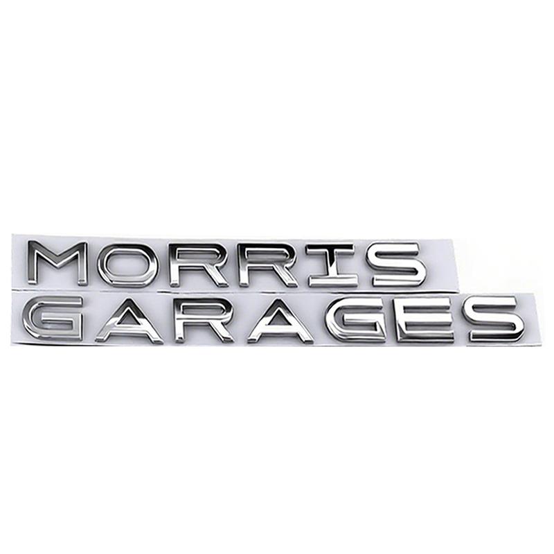 ZAR3 ABS Letter Sticker Car Front Rear Badge Emblem Accessories For Morris Garages MG ZS 5 7 6 Cyberster MG4 EV ES5 HS ONE GT GS MG3