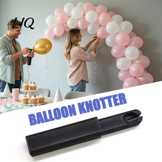 Lateks Balon Düğümleme Aracı 3D Baskılı Düğümleme Aracı, Taşınabilir Balonlar İçin Hafif Düğümleme Yardımcısı, Çocuklar ve Yetişkinler İçin Hızlı Yardım, Parti Kurulumları