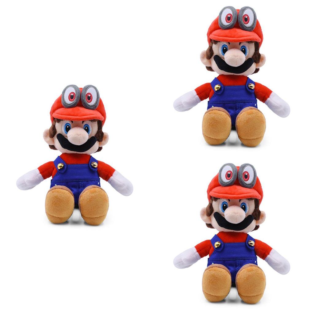 New Super Mario Bros Plush Toy High Quality Soft Short Plush Material Perfect As A Gift For Super Mario Fans!