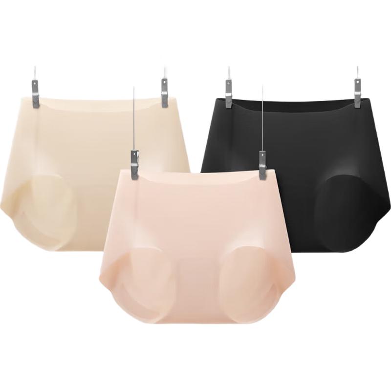 Bananain 508A Women's Seamless Mid-Rise Briefs (3-Pack)