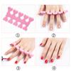 200 pezzi/Confezione Separadita per Nail Art Dita Piedi Spugna Morbida Smalto Gel UV Strumenti di Bellezza Manicure Pedicure Kit di Strumenti per Unghie