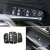 LHD For Citroen C5 Aircross 2018 -  ABS Door Armrest Window Switch Control Protection Panel Cover Trim Interior Accessories