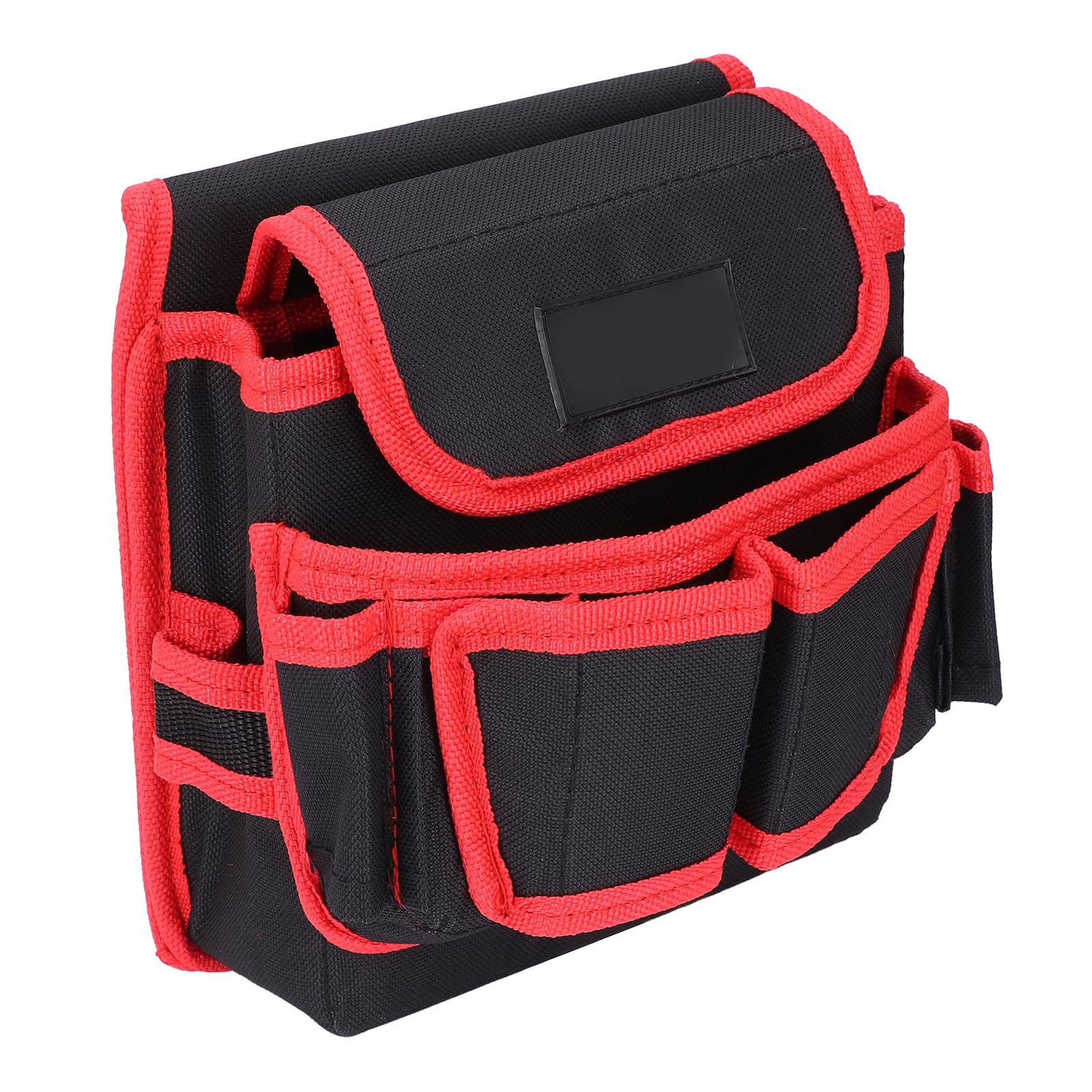 

Поясная сумка для инструментов Множество карманов Ткань Оксфорд Регулируемый ремень Сумка для инструментов Пояс для электрика