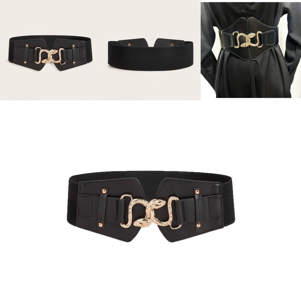 Style Metal Waist Belt With Alloy Buckle For Women Dresses And Coats