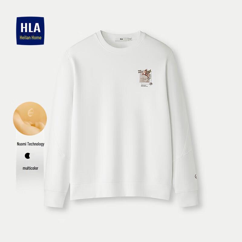 HLA Herren Herbst Stretch Langarm Sweatshirt - Tang Sancai Kollaboration