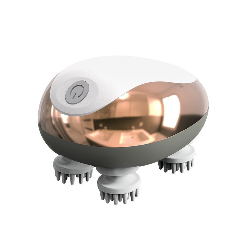 

Mini Head Electric Massager Scalp Scratching Multi-Function Vibration Massage Kneading Physiotherapy Instrument