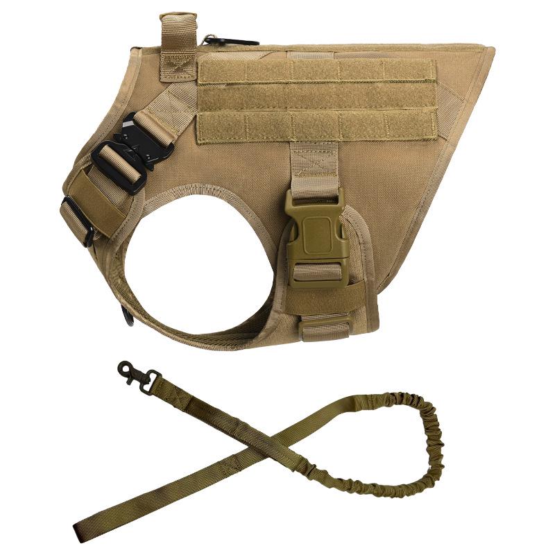 1000D Utomhus Taktisk MOLLE Hundväst för Promenader & Träning