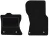 Black Front Floor Mats For: Land Rover Velar SUV (2017-)
