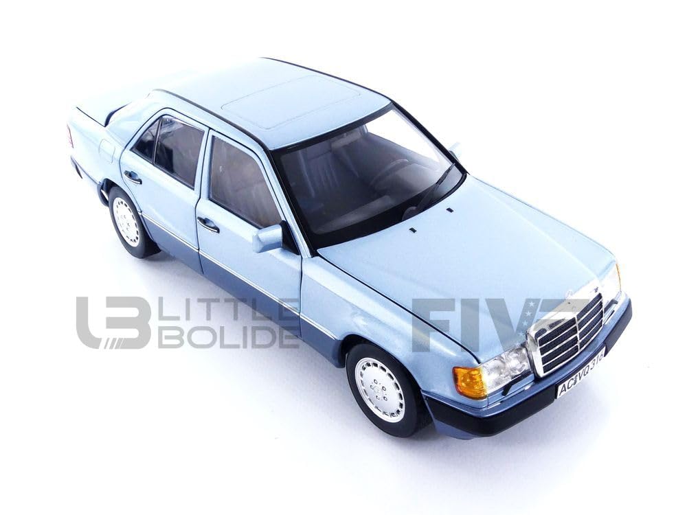 NOREV MB 230 E 90 Light Blue Metallic Scale Model 183945 1/18