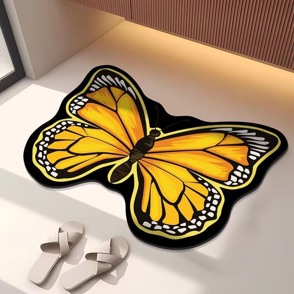 Absorbent Non-slip Bathroom Floor Mat Toilet Diatom Mud Toilet Household Carpet Bathroom Door Toilet Foot Mat