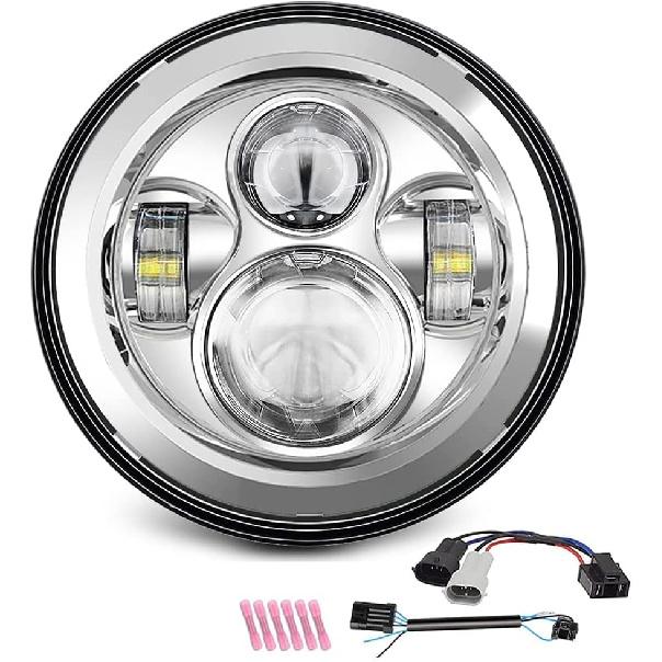 SUNPIE 7 inch Head light Compatible with H_arley Street Glide/Tri Glide, Compatible with Road King