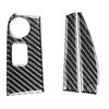 3Pcs Carbon Fiber Screen Accent Cover Trim For Chevrolet Corvette C7 2014-
