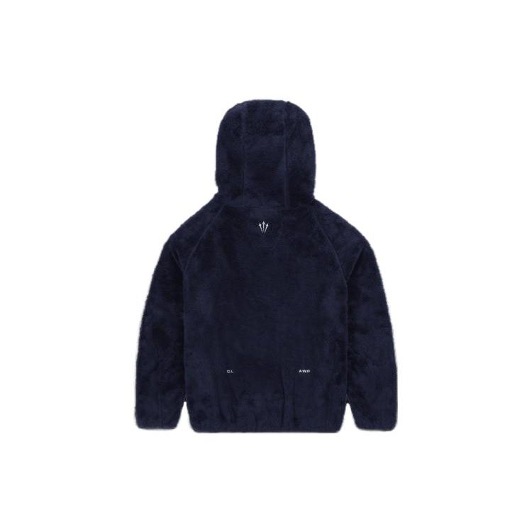Nike X NOCTA Womens Chalet Polar Top Dark Blue Women Streetwear DV3645-410