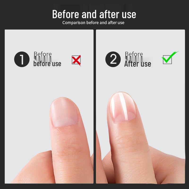 Dual-Purpose Nail Buffers: Fine & Coarse Polishing Strips, Shaping Files, Nano Glass Files