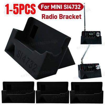 For ATS MINI SI4732 DSP Radio Receiver Case with Built-In Sound Guide Groove Convenient Radio Stand 3D Print Radio Storage Case
