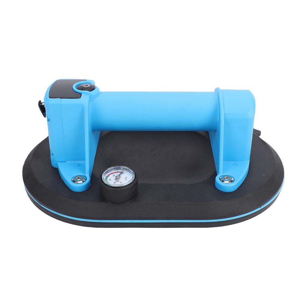 Oval Electric Vacuum Suction Cup with Force and Battery Level Display Repair Tool Suction Cup Lifter Firm Tile Glass