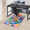 1pcOffice Carpet, Desk Under Mat, Gift for Home Decor, Cute Cartoon Characters Rug, Vibrant Colors, Soft and Comfortable Flooring Solution