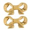 Simple Metal Cabinet Knob Drawer Pulls Bowknot Shape Furniture Decorative Handle for Kitchen Cupboard Wardrobe