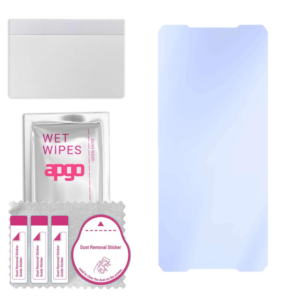 apgo Ultra-Clear 9H Hybrid Protective Glass Compatible with Lenovo Legion Pro, Flexible Nano Glass, Great Replacement for Tempered Glass, Scratch-resi