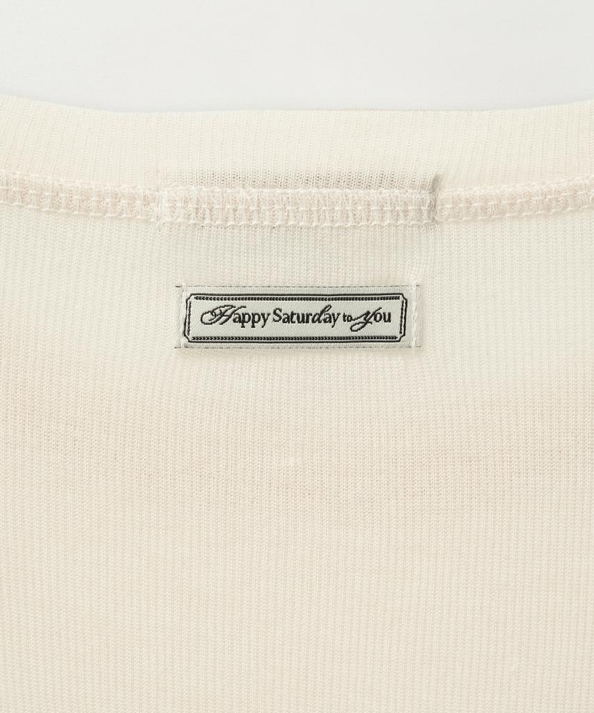 Seteo (W) Slim Fit Layered Long Sleeve Cream