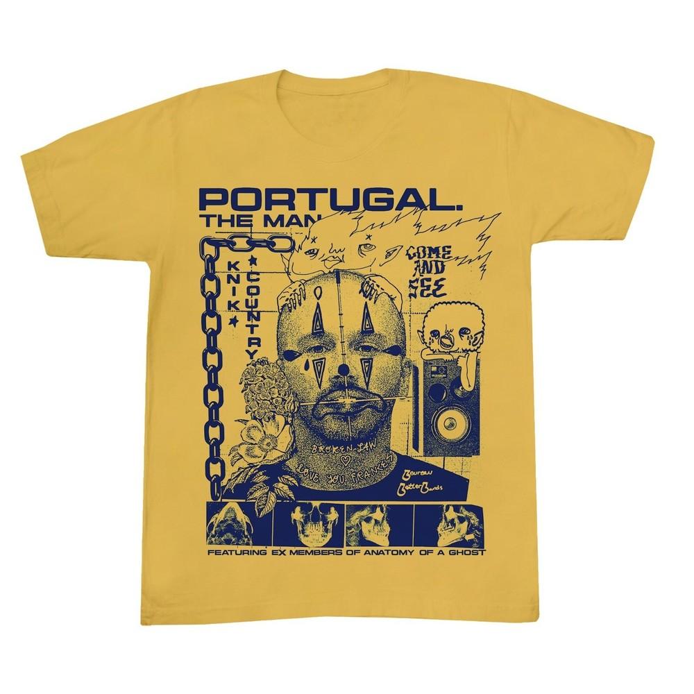 Portugal The Man Gold 100% Cotton Shirt Gift For Fan BL622 Unisex T-Shirt XXXL