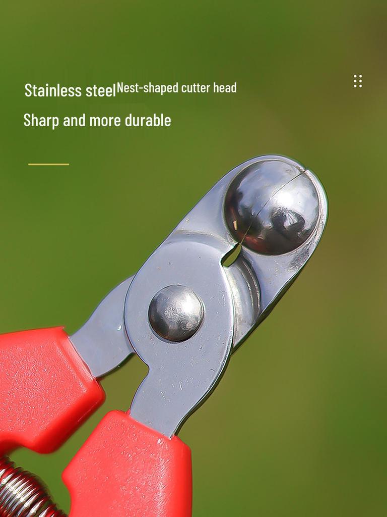 Stainless Steel Nest-shaped Pruning Shears for Fruit Harvesting