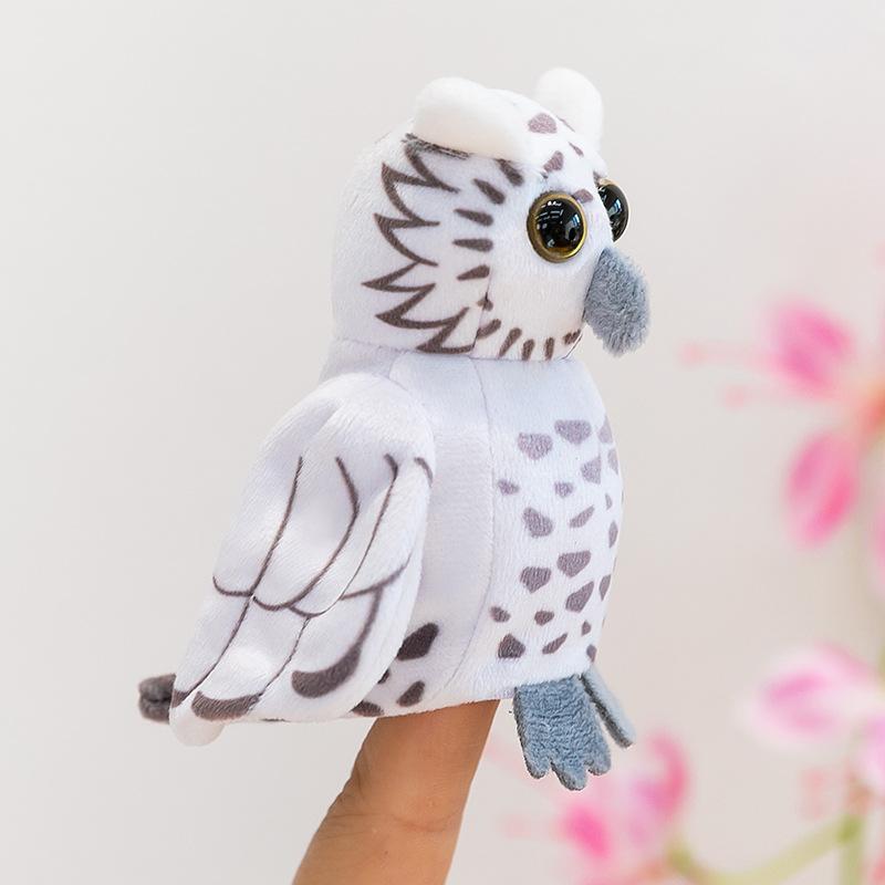 Forest Animal Finger Doll Panda Plush Toy Children Ocean Shark Doll