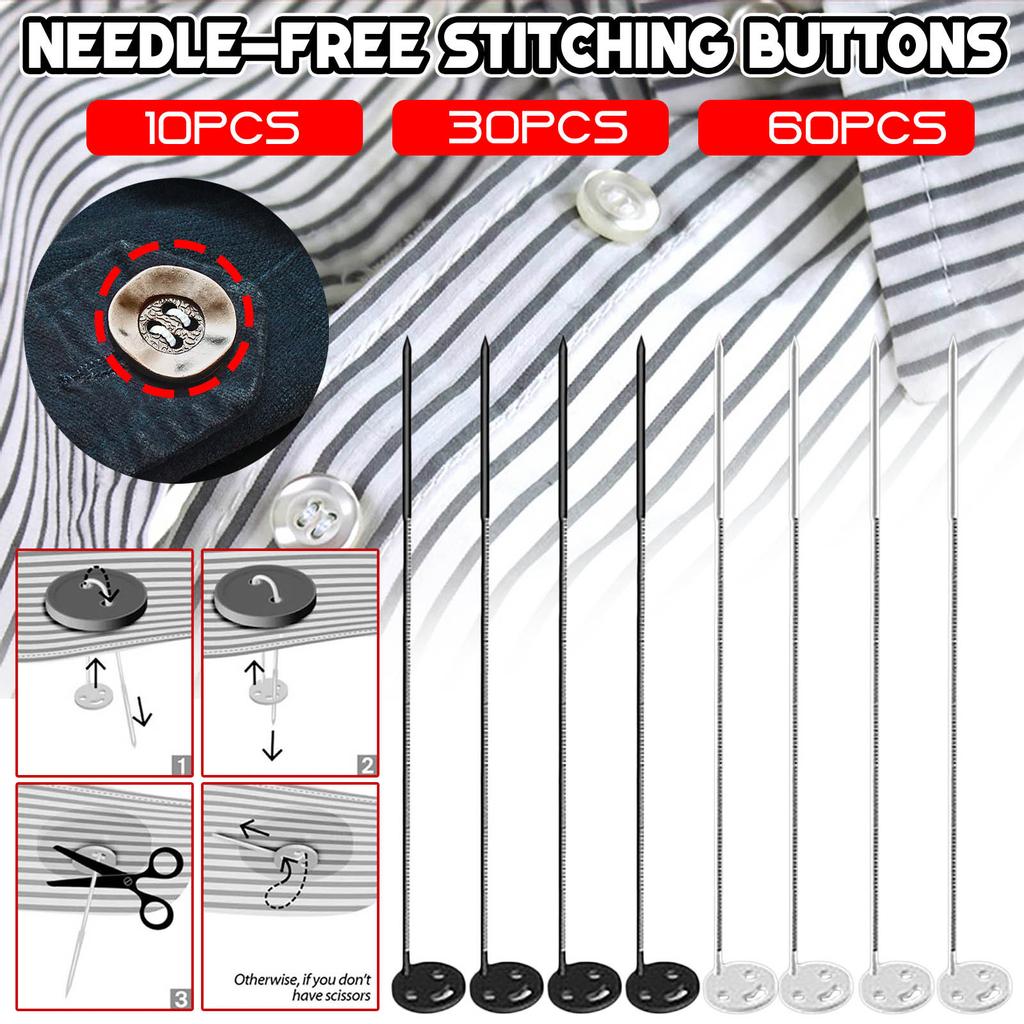 [SK] Buttons can be fastened Without Needles And Threads Fast Buttons ...