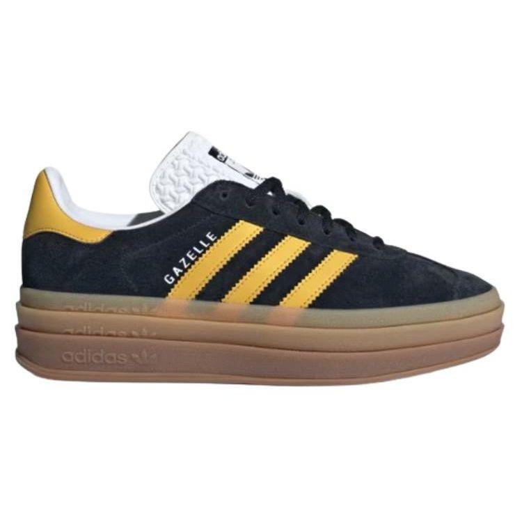 adidas Gazelle Bold Black Bold Gold Dam Sneakers Core-Black Cloud-White IE0422
