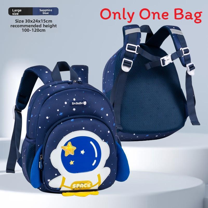 Sesame Baby Cartoon Astronaut Toddler Backpack With Breathable Material For School Use