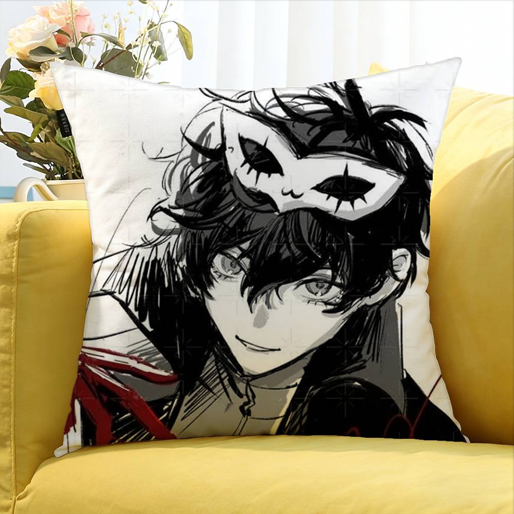 A-Amamiya R-E-N Game World Various Sizes Square Pillow Case For Car Home Bedchamber Decor