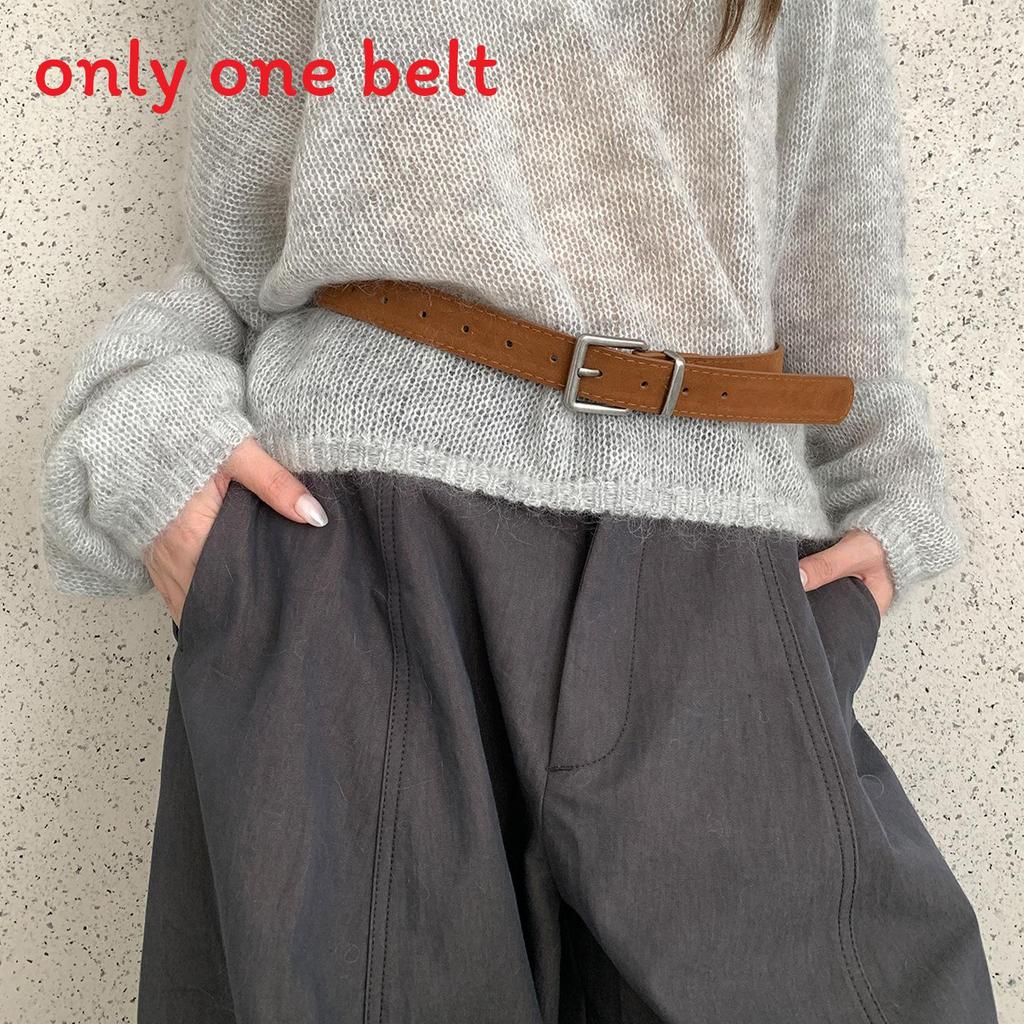 Fashion Pu Leather Belt For Women With Metal Pin Buckle For Casual And Office Wear