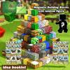 Magnetic Building Blocks Mine World Magnet Cube Set for Boy Girl Kid Age 3+ DIY Model Children Stem Sensory Educational Toy Gift