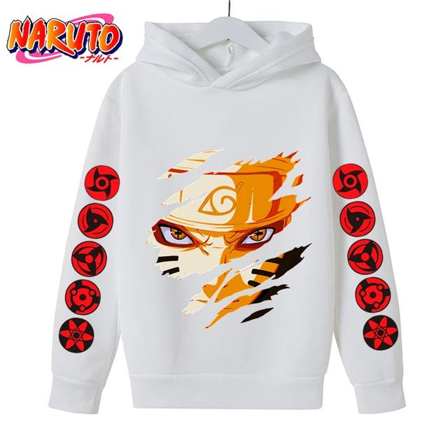 2025 MINISO Moletom Naruto Infantil Roupa Infantil Para Meninos Roupa Infantil Bebê Outono Quente Moletons Casaco Roupa de Desenho Animado Moletom