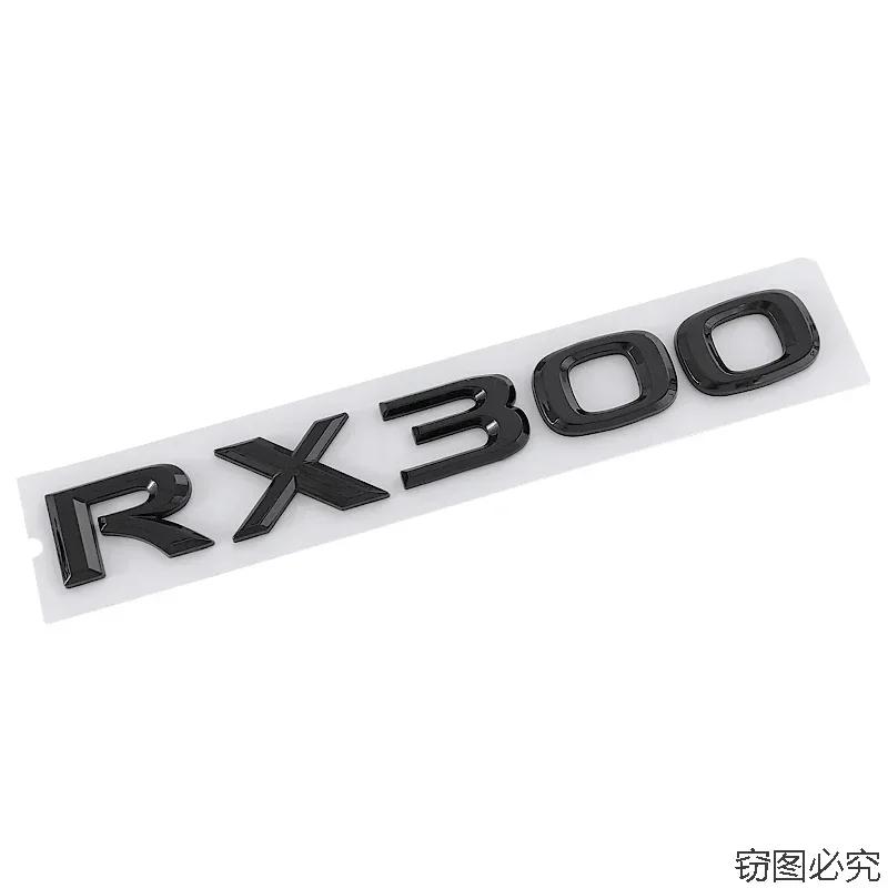 DFW5 ABS Car Body Badge Rear Trunk Sticker Letter Decal for Lexus RX270 RX300 RX350 Emblem Exterior Decoration