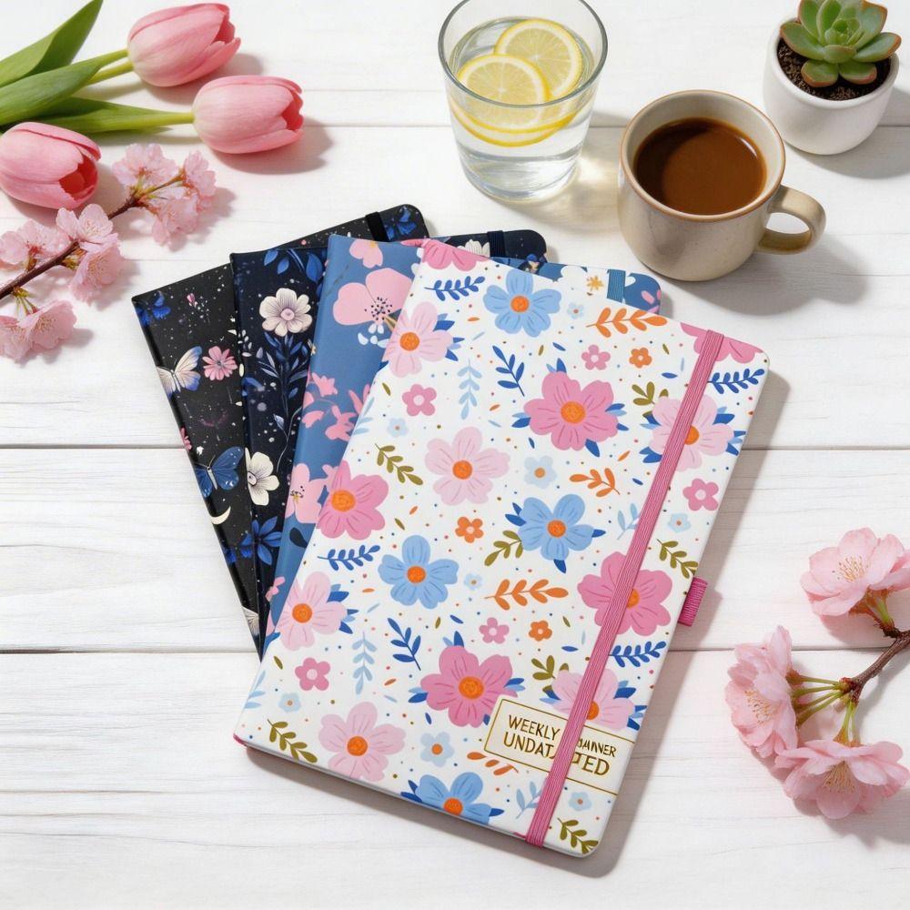 High-Quality Paper Weekly Planner Notebook Smooth Writing Customizable Notebook  Gift Giving