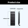 Quick Release Battery Cover For 360 Pro2 Action Camera Battery Door Replacement Black