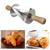 Wellen-Schneidegerät Rollendes Croissant-Schneidewerkzeug Große Wellenform Brotschneidewerkzeug Küchenhelfer