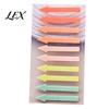 Adhesive Page Markers Arrow Index Tab Stickers, Translucent PET Markers, Color Coded Stickers Colorful Sticky Flags for Organizing Book And