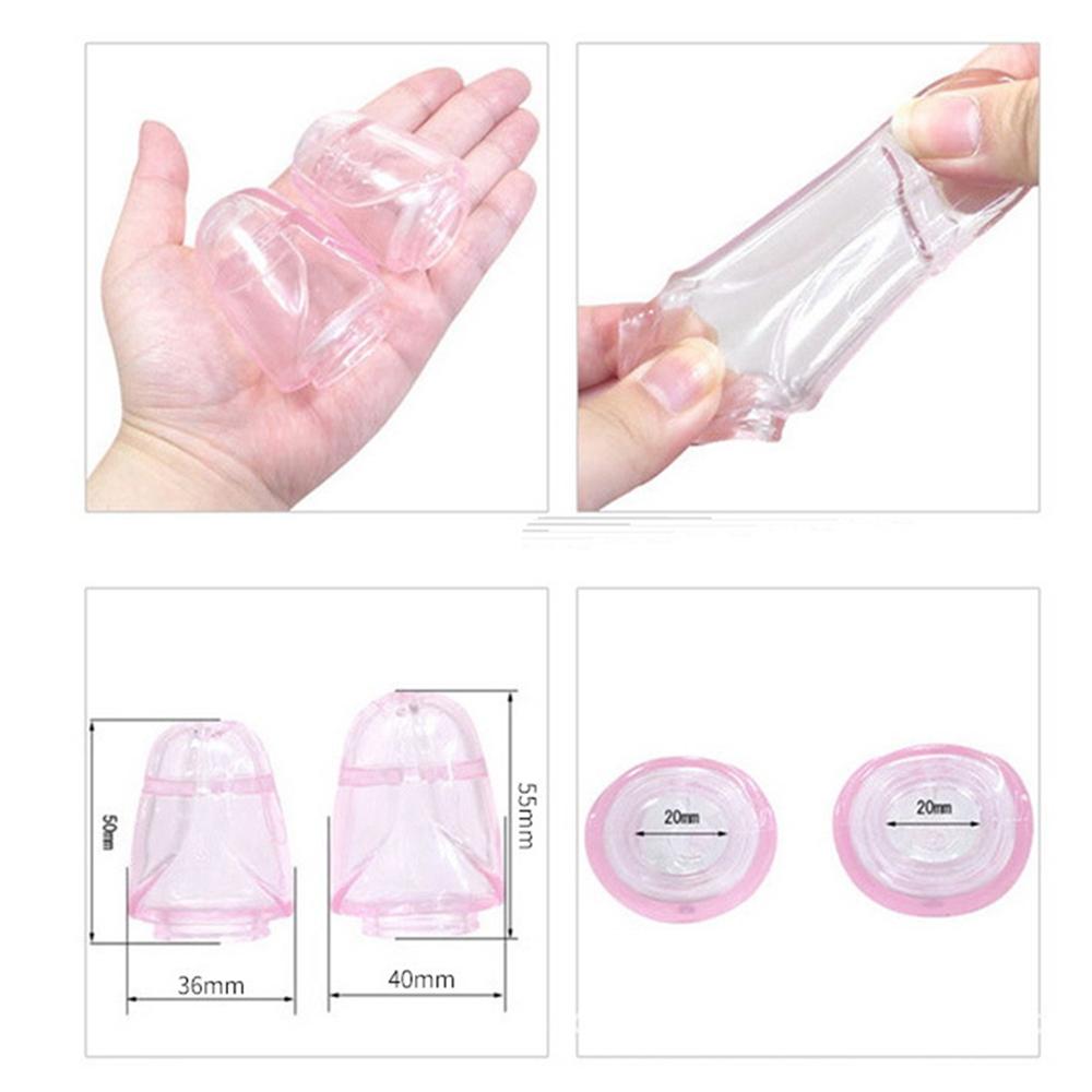 2PCS Special Penis Sleeve Silicone Condom Penis Extension Cock Rings Adult Sex Products For Men