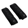 2PCS Spray Holder Hand Strap Oxford Cloth Adjustable Reflective Spray Carrier Running Safety Strap for Night Jogging Walking Black