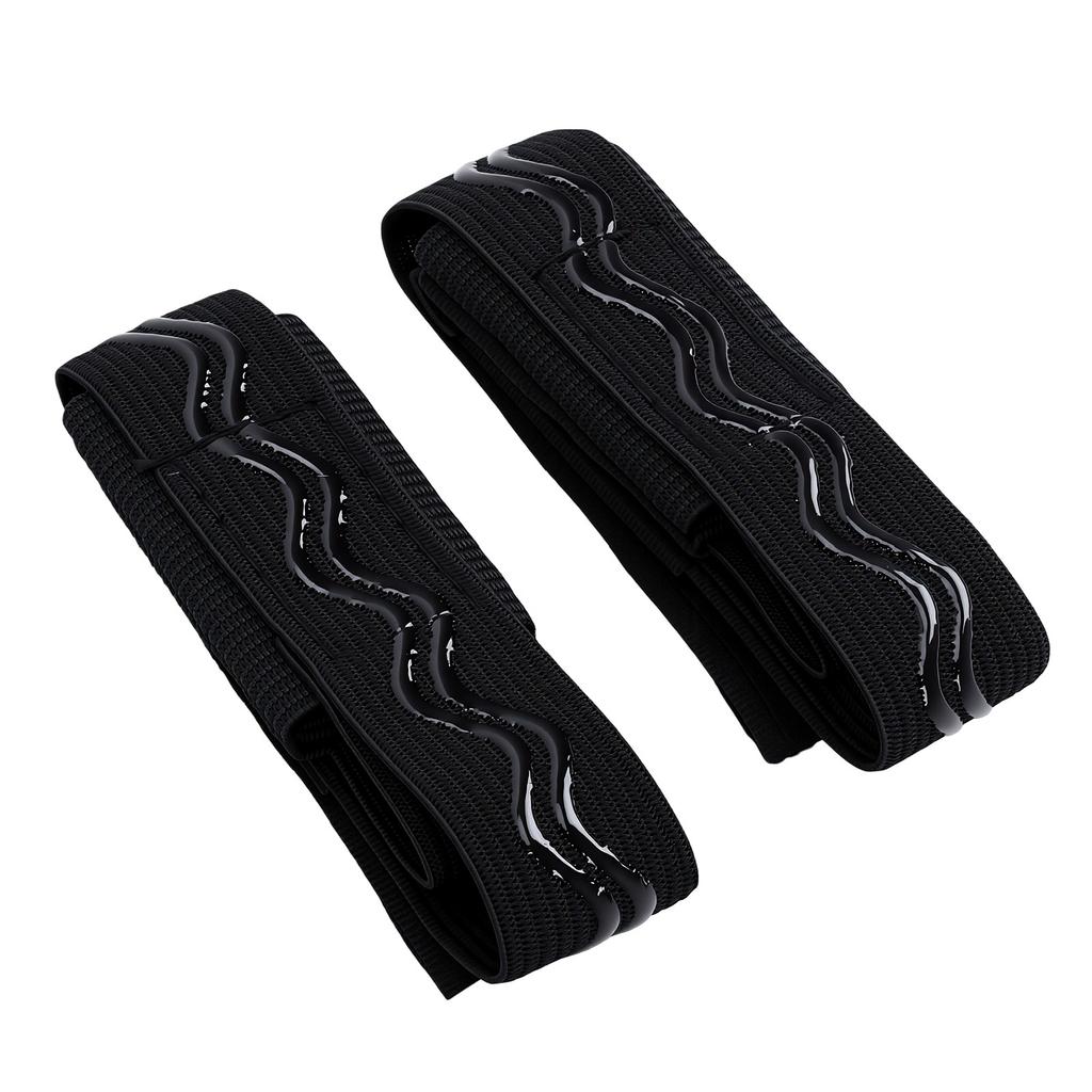 2PCS Spray Holder Hand Strap Oxford Cloth Adjustable Reflective Spray Carrier Running Safety Strap for Night Jogging Walking Black