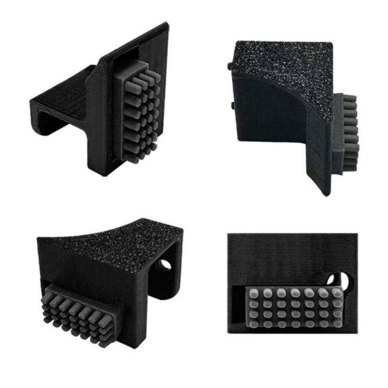 Silicone Nozzle Wiper Wipe Fittings 3PCS for Lab X1/P1 Models Enhances Precise 3D Printing
