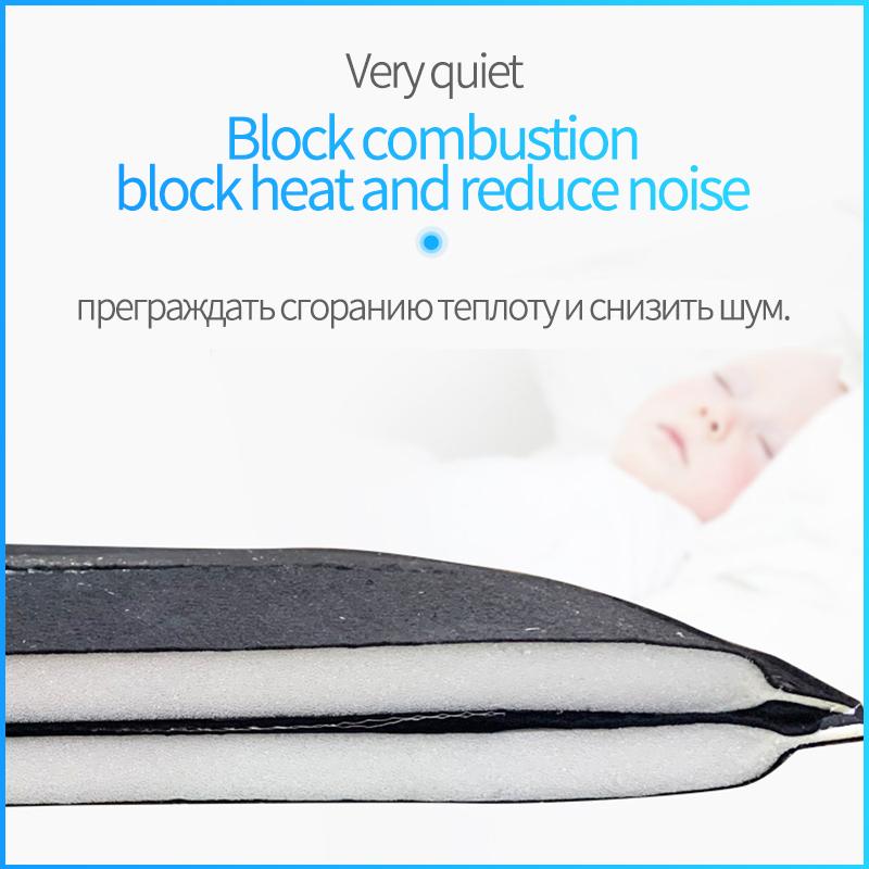 Car Hood Engine Sound ulation Pad For Toyota PRADO 2700 2003- Cotton Soundproof Cover Thermal Heat Mat Accessories