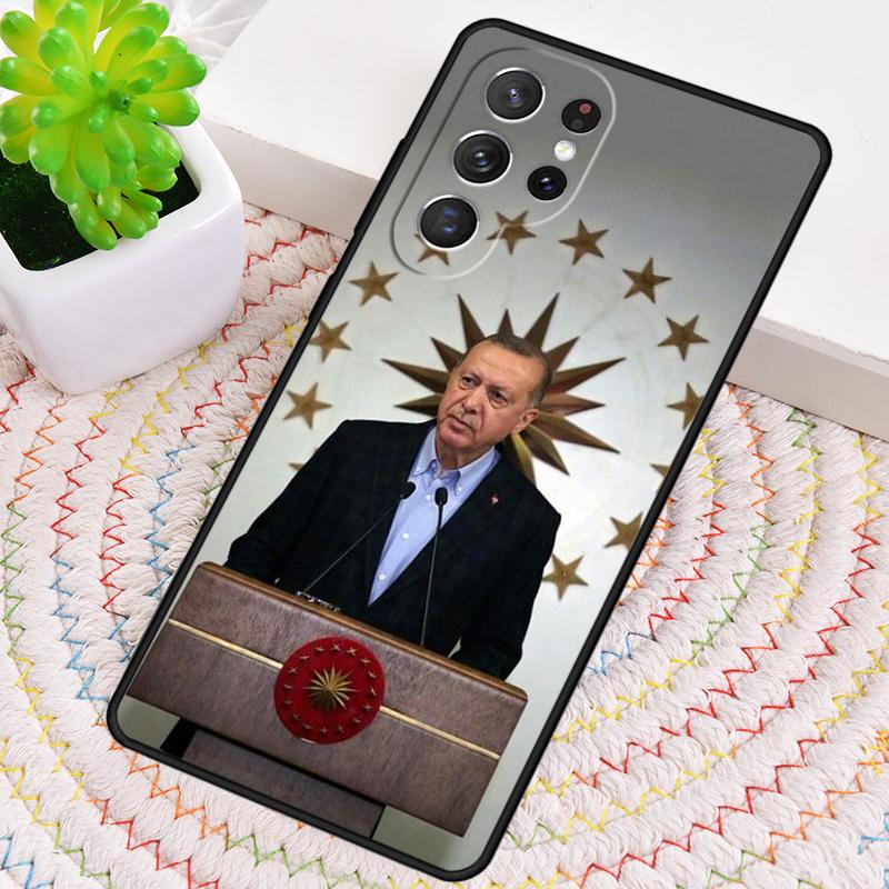 President Turkey Recep Tayyip Erdogan Phone Case For Samsung Galaxy Note 10 Pro S26 S25 S24 S23 S22 Ultra Plus S21 FE S20 Cover