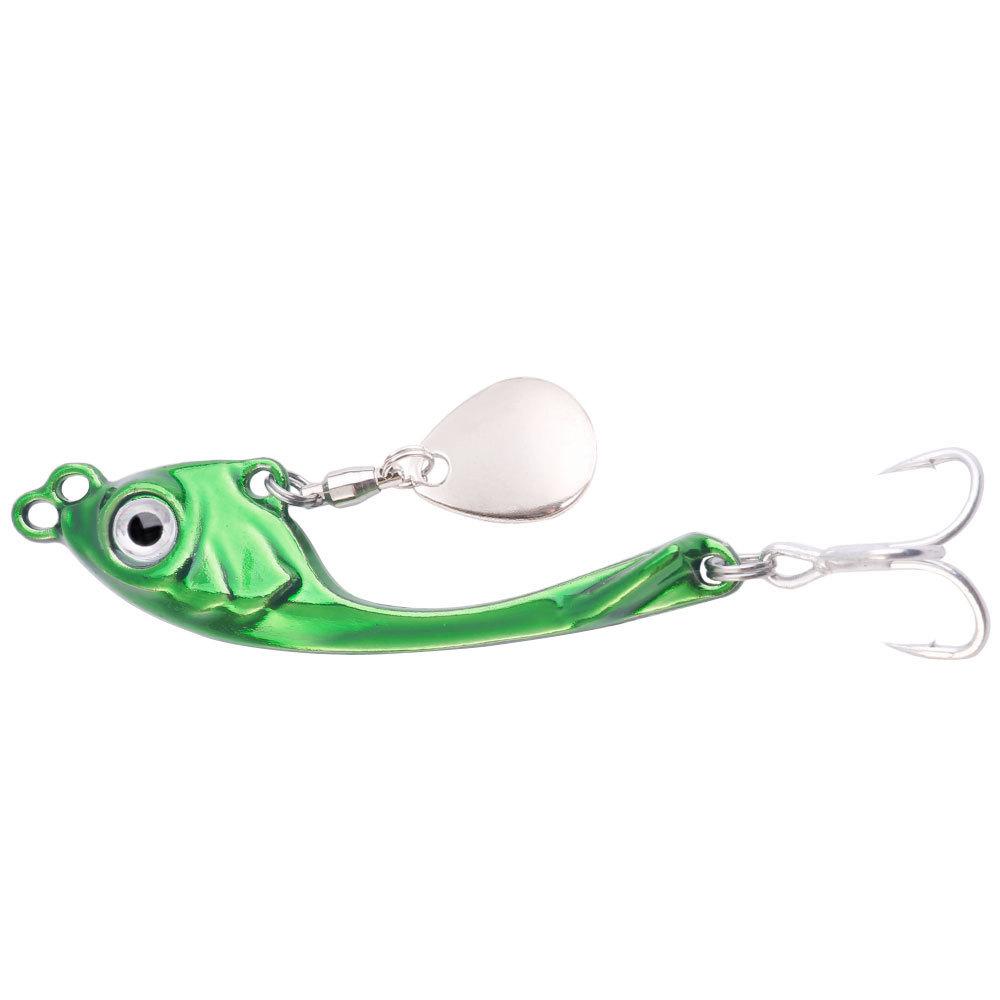 

Dark MoonVIBRotating Sequin Lure Bait7-15GLong-range micro-cast lure fishing equipment specifically designed to target largemout 7G